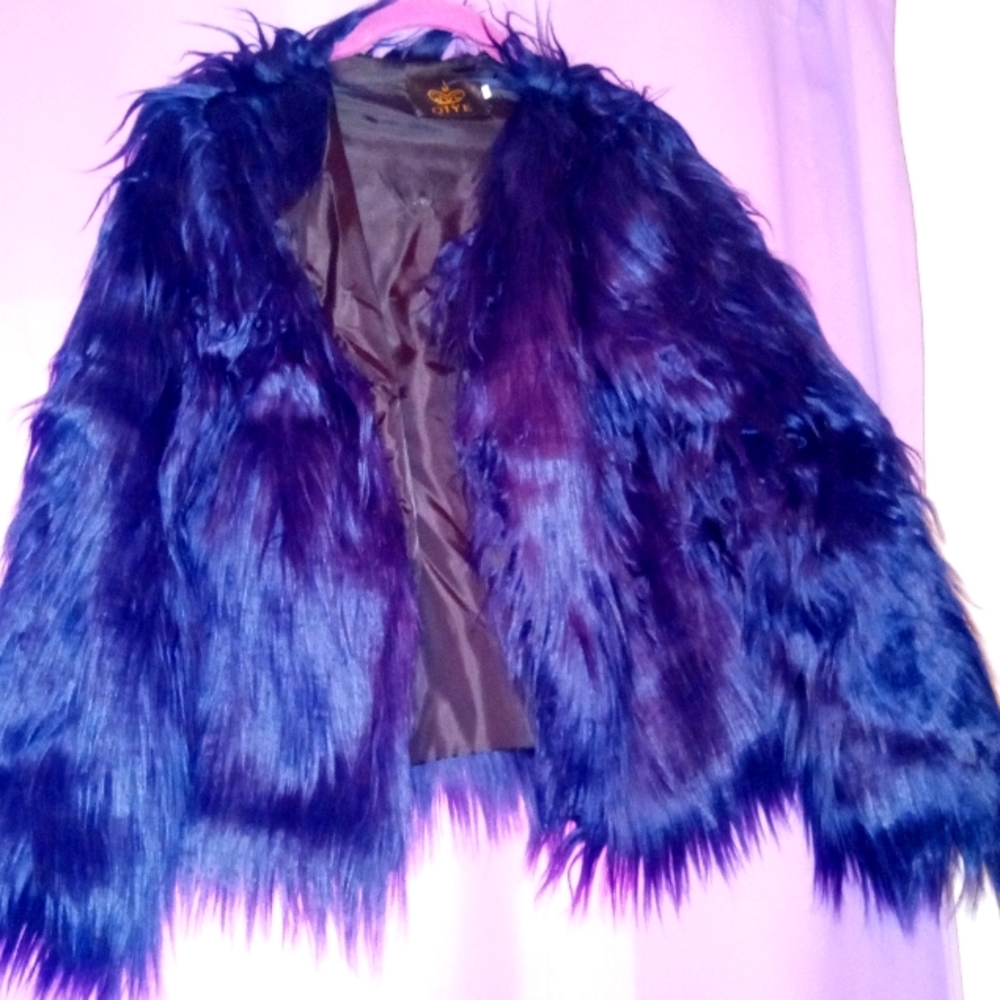 Beautiful faux fur jacket